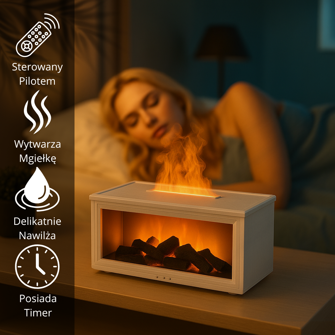 DYFUZOR Z EFEKTEM KOMINKA